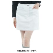 ゴルフウェアレディース 25F ストレッチツイル スカ-ト Lサイズ WHT THLA567
