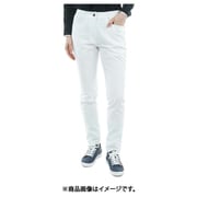 ゴルフウェアレディース 25F ストレッチツイル ロングパンツ Lサイズ WHT THLA568