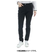 ゴルフウェアレディース 25F ストレッチツイル ロングパンツ Lサイズ BLK THLA568
