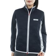 ゴルフウェアレディース 25F ロゴキルト パテッドジャケット Mサイズ NVY THLA586