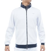 ゴルフウェアメンズ 25F フロントロゴ スウェットフーディー Lサイズ WHT THMA552