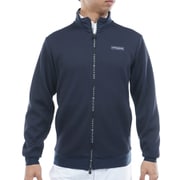 ゴルフウェアメンズ 25F フロントロゴ スウェットフーディー Lサイズ NVY THMA552