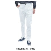 ゴルフウェアメンズ 25F ベーシック テーパードパンツ LLサイズ WHT THMA566