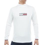 ゴルフウェアメンズ 25F トミ-フラッグ 長袖ハイネックシャツ Mサイズ WHT THMA579