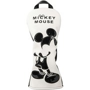 25F ヘッドカバー 1W MONOCHROME MICKEY WHT XYMG5FH1
