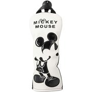 25F ヘッドカバー FW MONOCHROME MICKEY WHT XYMG5FH2