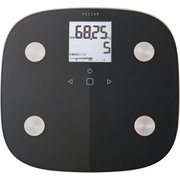 ECLEAR 体組成計 8項目測定 乗るだけ自動認識 ブラック CAFS010BK