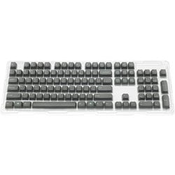 PBT2色成形 Keycap set スカイグレー 104キー 英語配列 FKCS104SKG