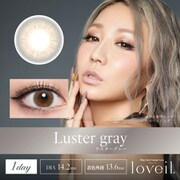 ラスターグレー ワンデー 10枚入 -10.00 [カラーコンタクトレンズ]