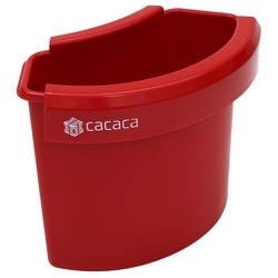 グリポケ 外側と内側に吊り下げられる 2WAY洗車バケツオーガナイザー 取り付け簡単な洗車道具収納ポケット レッド GP-5901200000