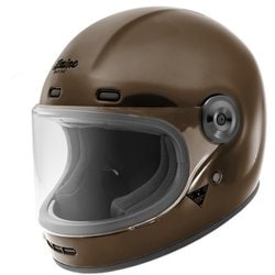 ネオレトロフルフェイスヘルメット Dark Mocha M HK-190 01-190 M
