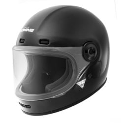 ネオレトロフルフェイスヘルメット Gloss Black L HK-190 01-190 L