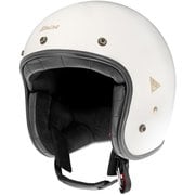 ヘリテージ レザー ジェット ヘルメット Off White L HK-195 01-195 L