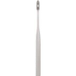 SA004A 奥歯のウラに届く穴あきハブラシ 極薄スリム ライトグレー