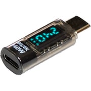 Type-C変換アダプター ストレート(オス-メス) デジタルディスプレイ搭載 USB4対応 PD 240W FUHA-CCD111ST