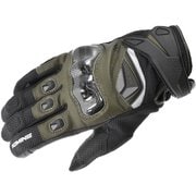 カーボンプロテクトレザーメッシュグローブ Olive M GK-224 06-224 M