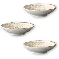 とびかんな 深皿 3点セット 径17cm 450ml 382666