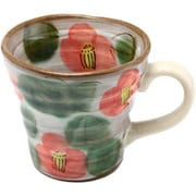美濃焼 お茶に合うマグカップ 口径9.2cm 250ml 椿 12717