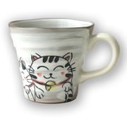 美濃焼 お茶に合うマグカップ 口径9.2cm 250ml ねこ 12886