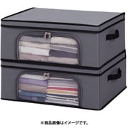 活性炭 衣類収納ケース 2個組 730-69
