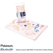 ポケットモンスター ともだちといっしょ 34cm×90cm レッド 手ぬぐいタオル フェイスタオル ホゲータ ピカチュウ 69-0132120