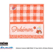 69-0170070 [ポケットモンスター スターチェック 20cm×20cm レッド タオルハンカチ ホゲータ]