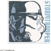 19-0070090 [STAR WARS ストームトルーパー 25cm×25cm ホワイト タオルハンカチ]