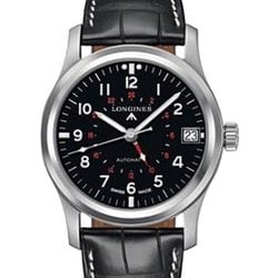 ヘリテージ GMT ブラック 黒革 並行輸入品 2年保証 L2.831.4.53.2