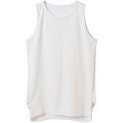 Ecocoべア天竺タンクトップ レディース フィットネス ヨガ シャツ ホワイト（01） サイズ1 B1953TUB025