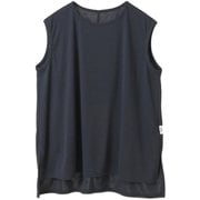 フィールフライスノースリーブトップス レディース フィットネス ヨガ シャツ ネイビー（04） B1953JUB017