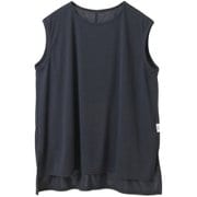 フィールフライスノースリーブトップス レディース フィットネス ヨガ シャツ ネイビー(04) B1953JUB017