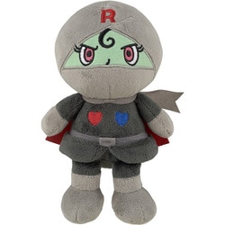 アンパンマン プリちぃ★ビーンズ コレクション ぬいぐるみ ブラックロールパンナ