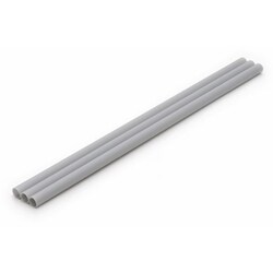 OM-556 プラ＝パイプ（グレー） 肉厚 外径8.5mm 3本入 [プラモデル用品]