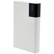 モバイルバッテリー 5000mAh 2ポート Type-C×1 12W Type-A×1 12W 電池残量LEDインジケータ ホワイト R-LI050C12W01WH