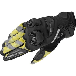 プロテクトレザーメッシュグローブ Plaid Yellow L GK-234 06-234 L