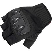プロテクトメッシュハーフフィンガーグローブ Black XS GK-242 06-242 XS
