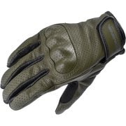 ベンティッドプロテクトゴートレザーグローブ Olive XL GK-257 06-257 XL
