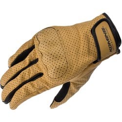 ベンティッドプロテクトゴートレザーグローブ Camel XS GK-257 06-257 XS