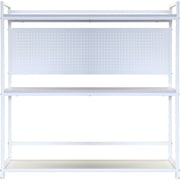 収納ラック セクターV3 幅140cm ホワイト 459737