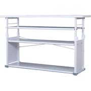 手動パイプ式 昇降ラック CTG-R120 ホワイト 458497