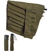 折りたたみ傘 晴雨兼用 超軽量カーボン形状安定 65cm 手開き式 カーキ FU020-MEX65I-khaki