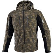 プロテクトハーフメッシュパーカ ゲンリ Camo Black S JK-1123 07-1123 S