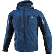 プロテクトハーフメッシュパーカ ゲンリ Navy Marble 2XL JK-1123 07-1123 2XL