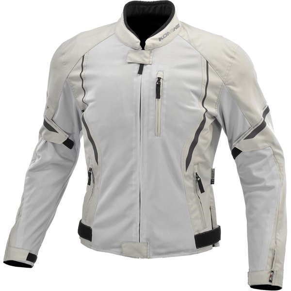 プロテクトハーフメッシュジャケット Light Grey Black XL JK-1463 07-1463 XL