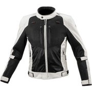 プロテクト3Dエアストリームジャケット Light Grey Black 2XL JK-1563 07-1563 2XL