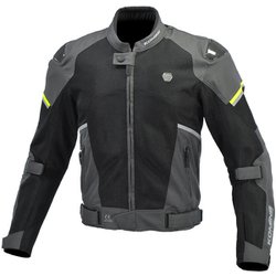 プロテクトカーボンメッシュジャケット Basalt Grey Black M JK-1573 07-1573 M