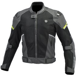 プロテクトカーボンメッシュジャケット Basalt Grey Black 3XL JK-1573 07-1573 3XL