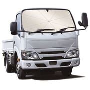 BP-T604 [トラック用/ワンボックス車 折りたたみ傘シェード シルバー]