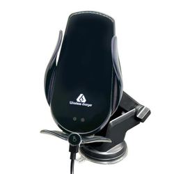 BP-B011 [自動開閉スマホホルダー ピアノブラック 急速ワイヤレス充電対応 12V/24V車対応]