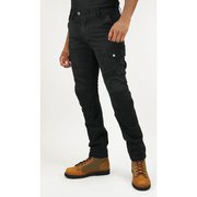 プロテクトライディングコットンカーゴパンツ Black WL PK-7443 07-7443 WL